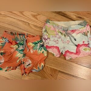 Vilebrequin Kids' Orange and Pink Swim Trunk Bundle